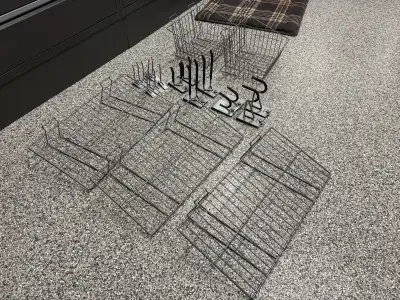 Proslat Wall Organizer - Hooks and Shelves, View more