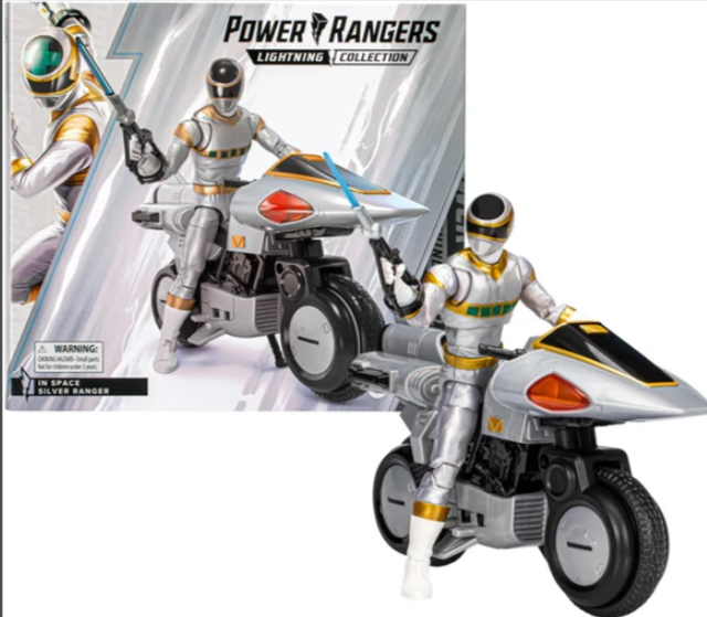 Power Rangers Lightning Collection In Space Silver Ranger Deluxe