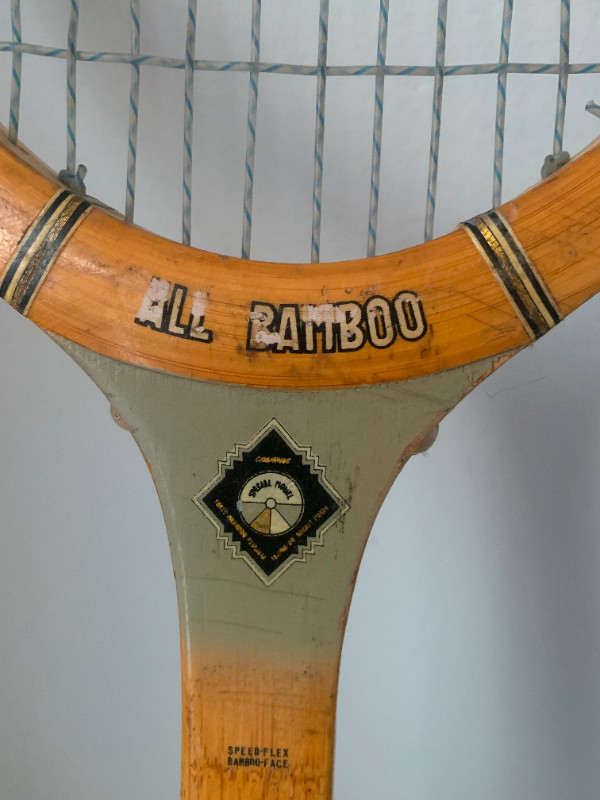 Tennis racquet - Speed Flex Bamboo Face.  Made in Japan dans Tennis et raquettes  à Ville de Montréal - Image 4