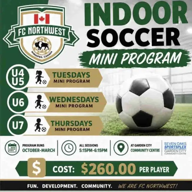 FC Northwest Youth Soccer Winter Programming