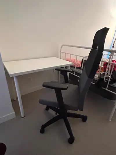 IKEA desk and chair for sale