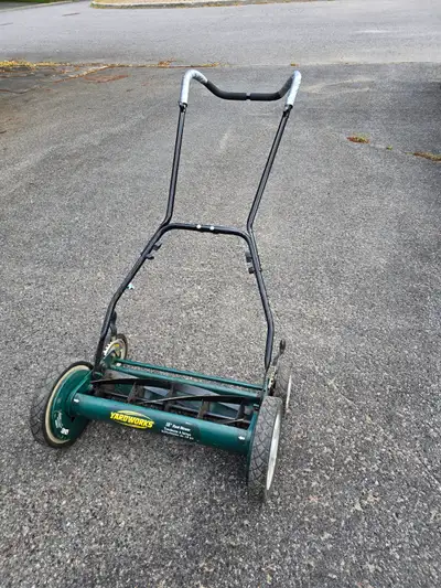 Manual lawn mower, View more
