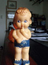 Old Plastic Baby Doll Rattle