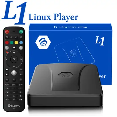 Buzz TV L1 Linux Player 2GB | 8GB WiFi Streaming Box, View more