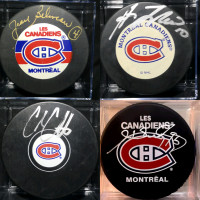 Montreal Canadiens autographed 