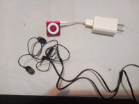 iPod nano pink $25 with head phones and charger 