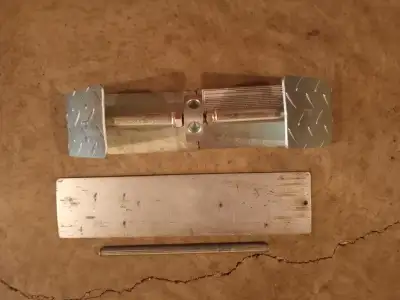 B&L wheel chock to stabilize RV while parked Helps reduce movement in the RV when someone walks B&L...