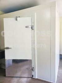 New walk-in flower cooler recently built by Cool Boss inc.