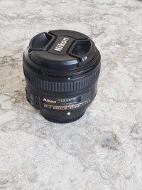 Nikon 50mm f1.8 G Lens *mint*