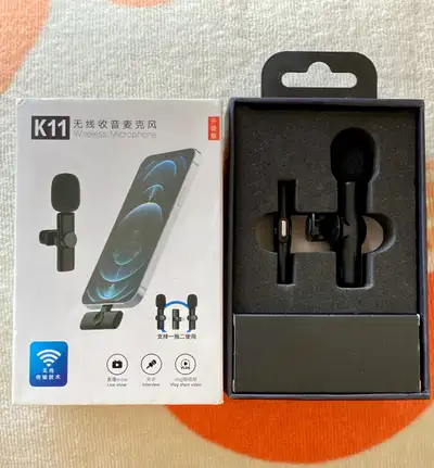 K11 Wireless Microphone for iPhones, View more