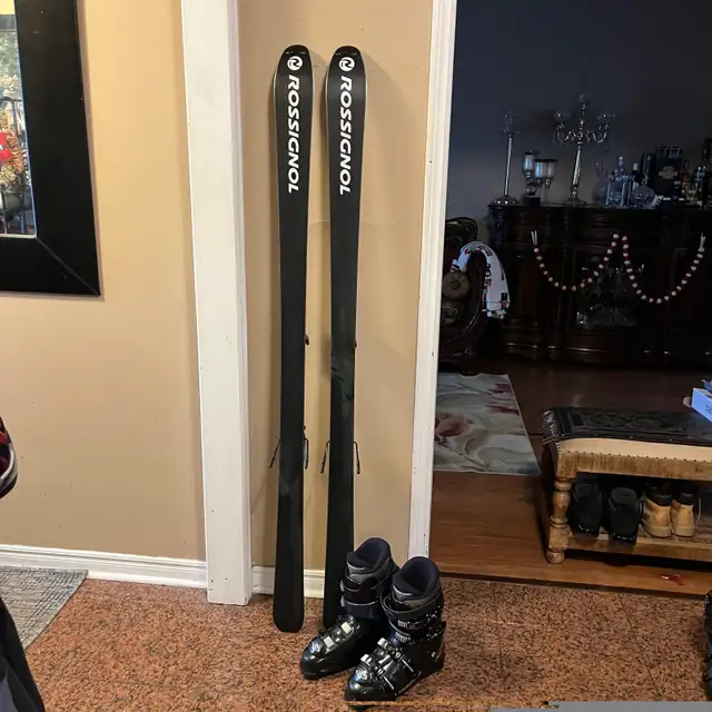 166 Rossignol  ski All mountain  with boots  in Ski in Markham / York Region - Image 7