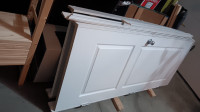 Two 32 x 80 prehung interior doors with hardware and trim