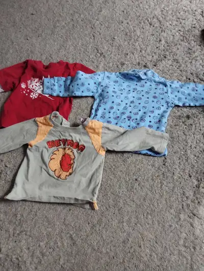 Boys long sleeve shirts size 18 months , View more