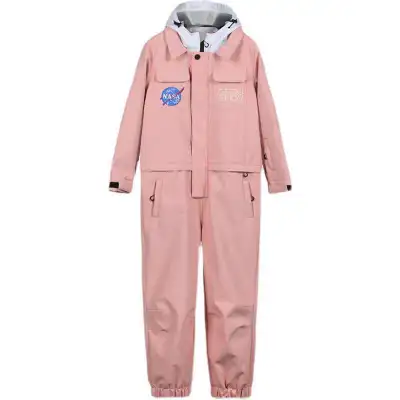 Brand new, never worn; one piece NASA ski suit size 160. Also fit for some women who is 160 cm tall....