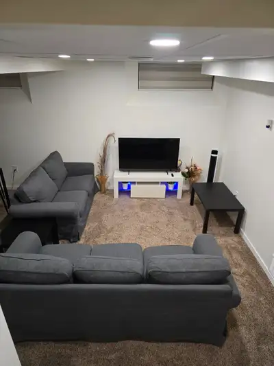 1-bedroom fully furnished basement suite in Prairie Pointe, View more