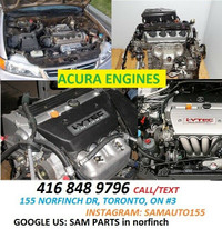 HONDA ACURA ENGINE / ENGINE REPLACEMENT LOW PRICES
