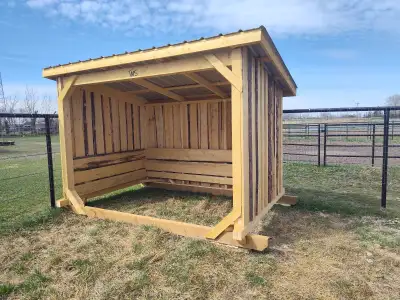 Book your Shelter NOW! - 8x12 - perfect for one horse - Built Better to last Longer! - Made with ove...