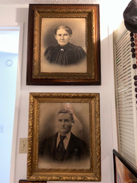 2 Antique pictures in really nice frames