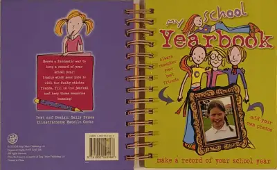 My School Yearbook HardCover Spiral Book, View more
