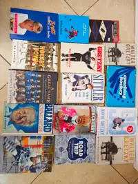 Hockey fans- hardcover books for sale