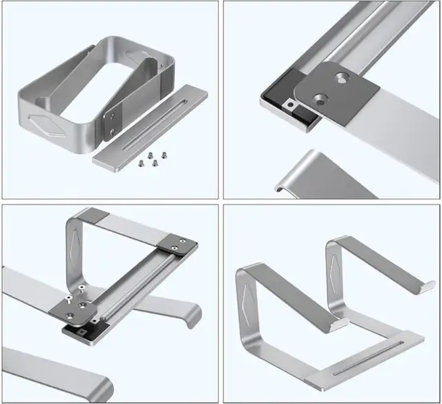 Ergonomic Metal Laptop Stand for Desk63234702874369124
