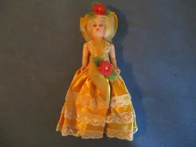 RARE SPRING FLOWER A.T.C. DOLL-BRITISH HONG KONG-1940/50'S, View more