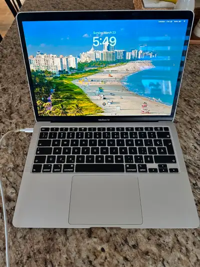 BATTERY SERVICE RECOMMENDED MacBook Air 13” 2020 i3 8GB Ram Serial FVFCW93HMNHQ model A2179 June 202...