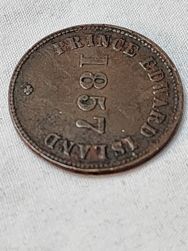 George Davies - 1/2 penny 1857 Prince Edward Island Colonial in Arts & Collectibles in City of Toronto - Image 3