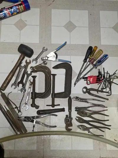 TOOLS. WIRE STRIPPERS. PLIERS. WRENCHES. CLAMPS., View more