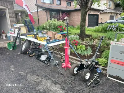 Tools Garage Sale, Variety,  Saws. etc, View more