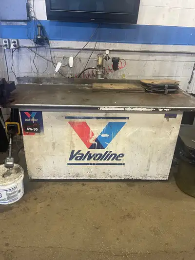 Oil tank work bench , View more