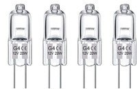 G4 JC Halogen Light Bulb, 20 Watt Bi-Pin Bulb, Warm White 2800K