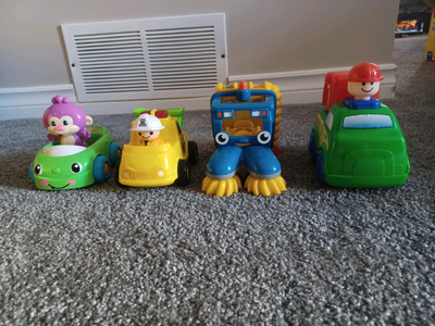 Set of 4 Toy Vehicles , View more