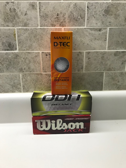 NEW - Golf Balls (9) - Maxfli D-Tec / DDH Distance / Wilson Jack in Other in Markham / York Region - Image 3
