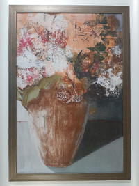 Large 27 x 39 inch Oil Painting Framed Art framed Artwork