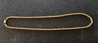 Solid 10k gold chain