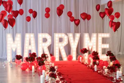 Planning to pop the question soon? Make it even more memorable by doing it in a stylish setup at our...