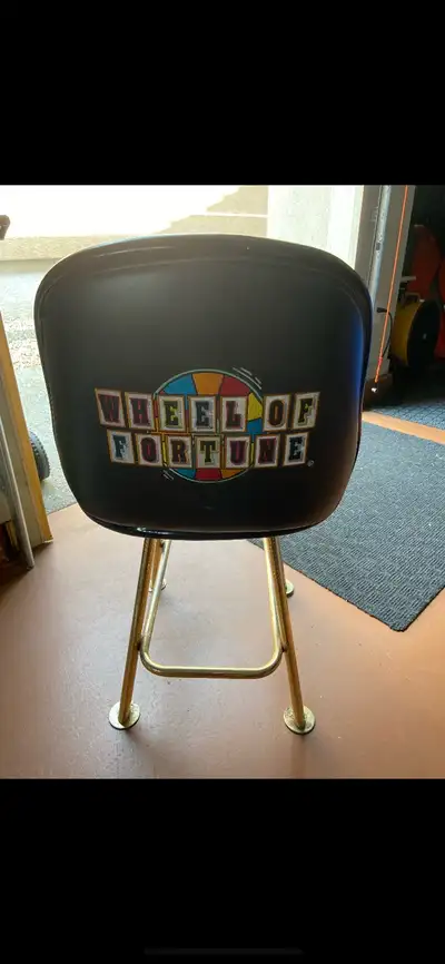 Original lotto BC casino chairs, brass frame heavy duty. A piece of gambling BC history. I have 9 of...