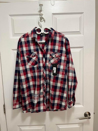 Brand new Check shirt with tags size L