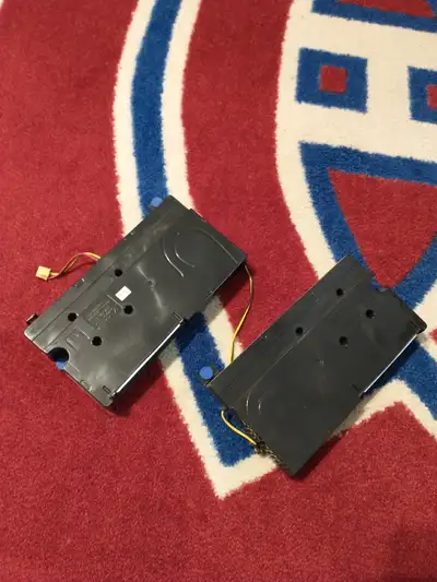 PAIR SPEAKERS FOR SAMSUNG UN58RU7100F SMART TV. NO PHONE CALLS -TEXT OR EMAIL ONLY