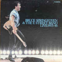 Bruce Springsteen & The E-Street Band – Live 3  Cassette Set