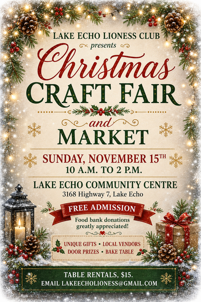 Christmas Craft Fair & Market - Nov. 15th, View more
