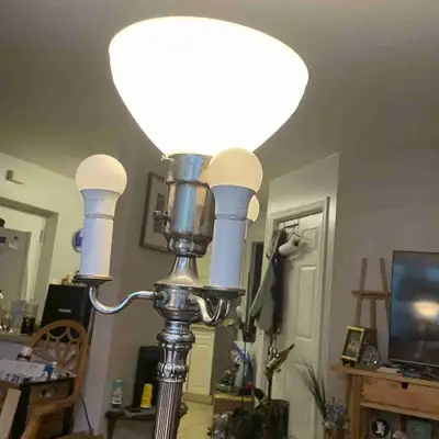Antique 4 Light Standing Lamp, View more