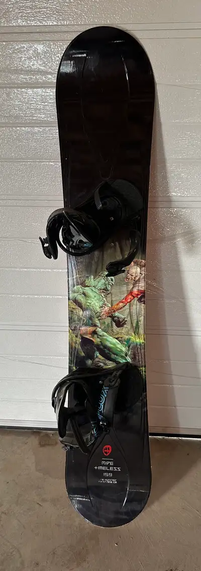 Ride +imeless 159 Snowboard & Boots, View more