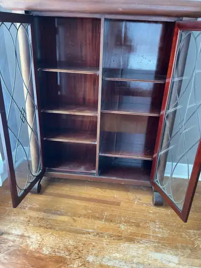 Antique China/Curio Cabinet, View more