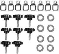 8pcs Hard Top Quick Removal Fastener Thumb Screws and Tie Down