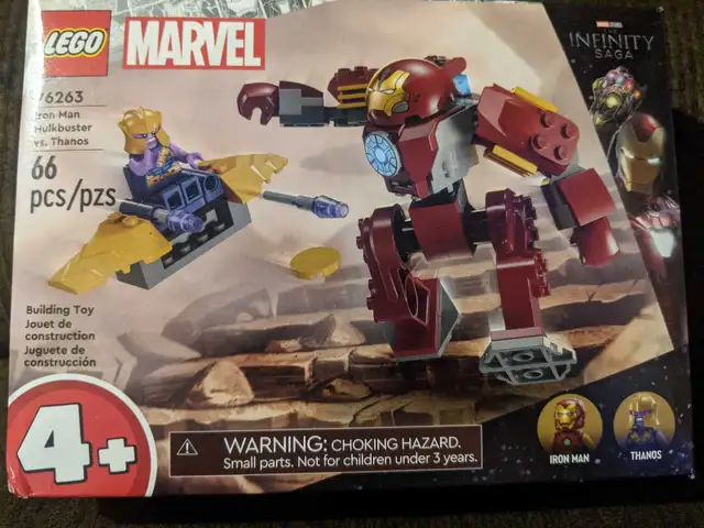 New Lego Marvel 76263 Free Delivery Iron Man Hulkbuster v Thanos in Toys & Games in Winnipeg - Image 2