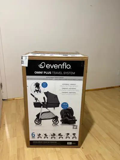 Evenflo 6-in-1 Travel System –  New + Box!, View more