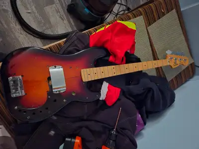 Fender bass no electronics., View more
