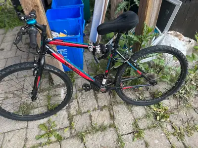 used bicycle for sell. Nothing is wrong with it. tires are in goood condition. there is some rust bu...
